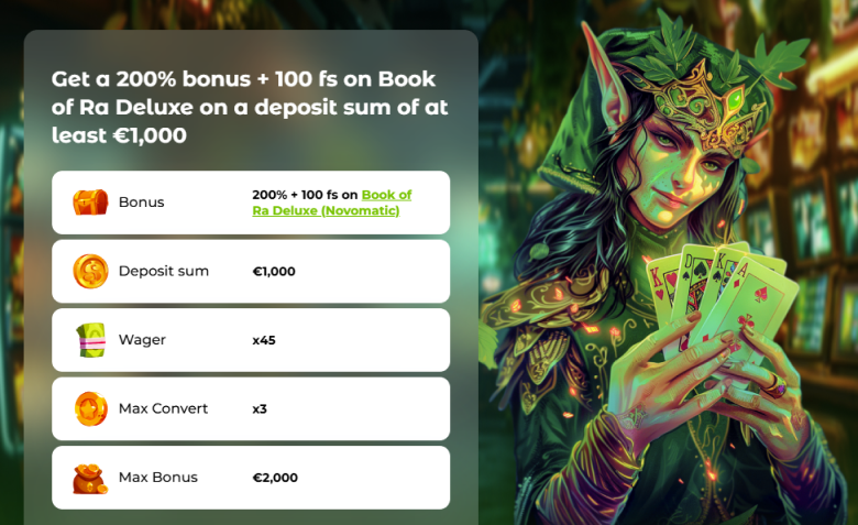 Marathon Bonus Verde Casino