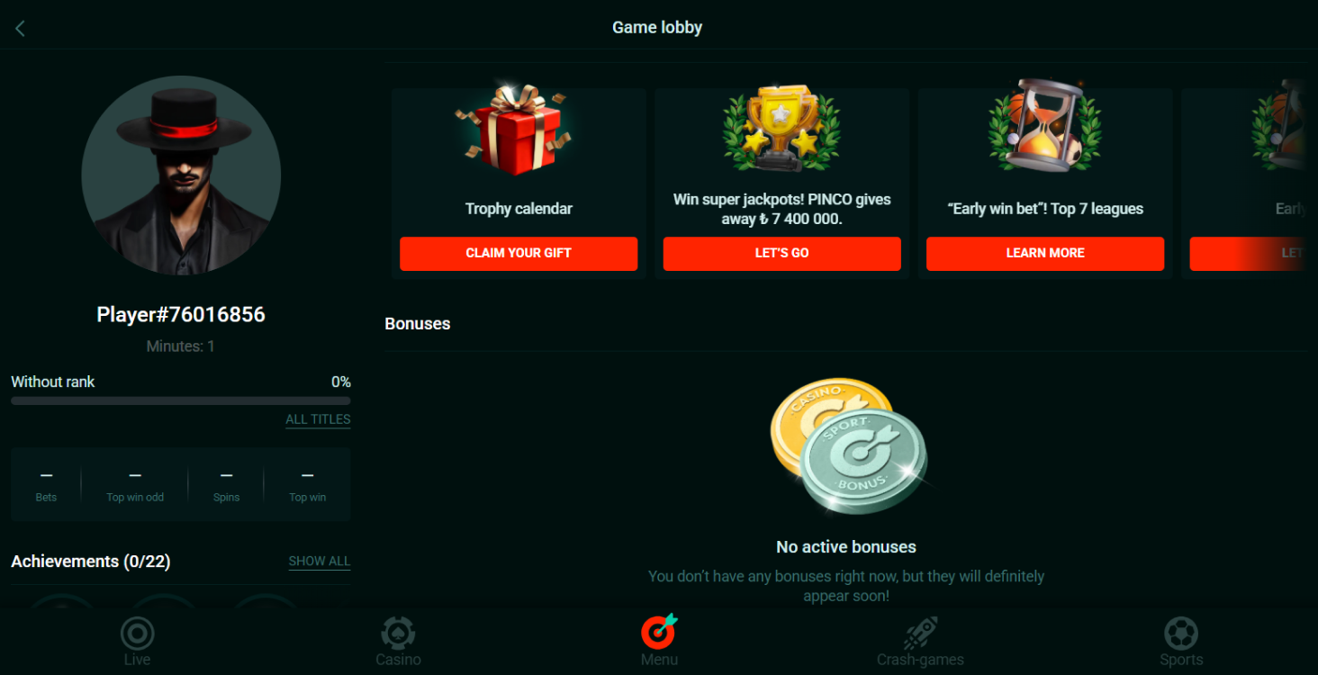 Promocode pinco